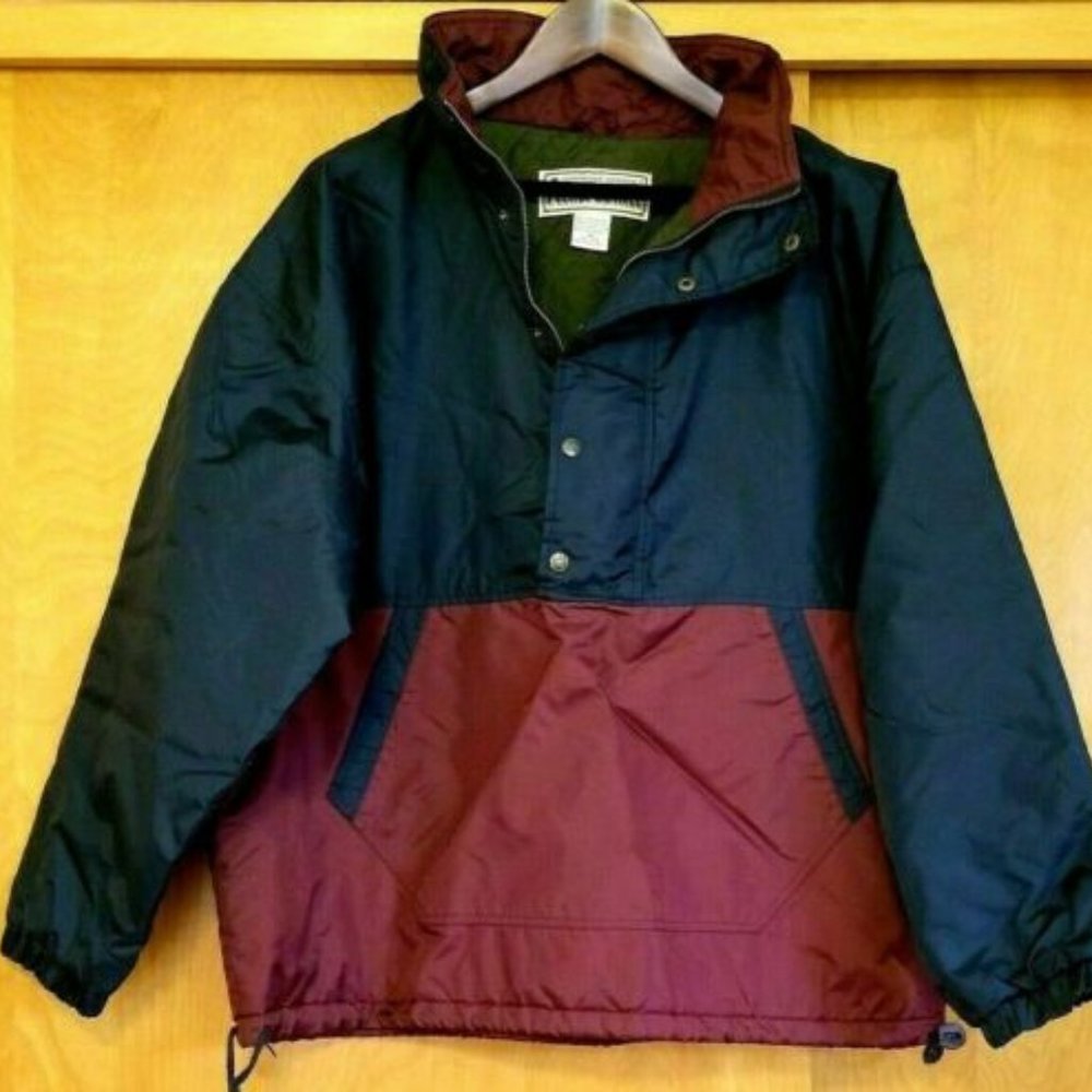 Mens Aeropostale Blue & Burgundy Lightweigh Jacket